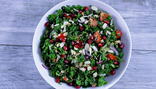 Kale and quinoa tabbouleh
