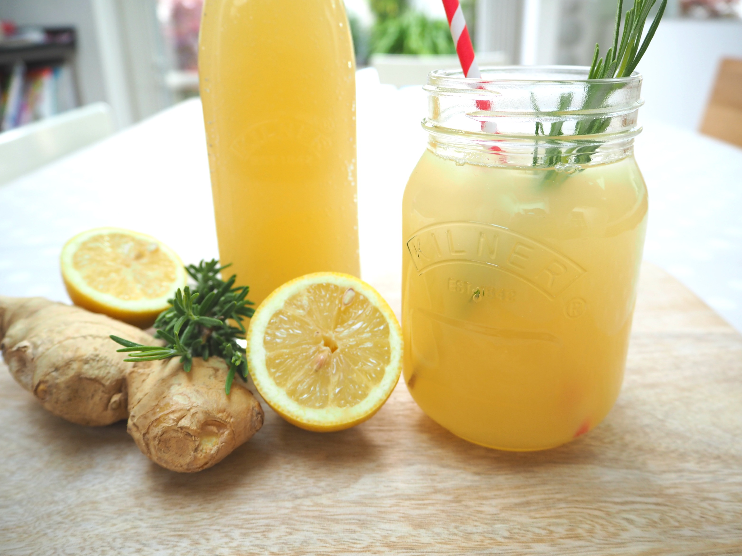 Lemon and ginger ale - Eat Drink Live Well